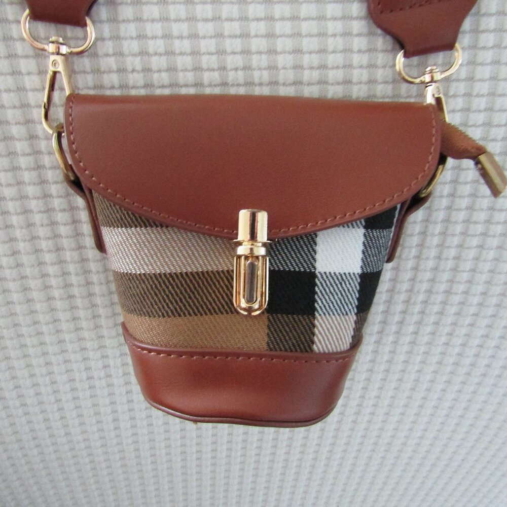 Mini Nova Check Crossbody Bag